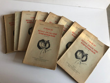 L'OISEAU et la Revue française d'Ornithologie 10 volume 1952-58