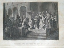 GRAVURE DE CHARLEMAGNE