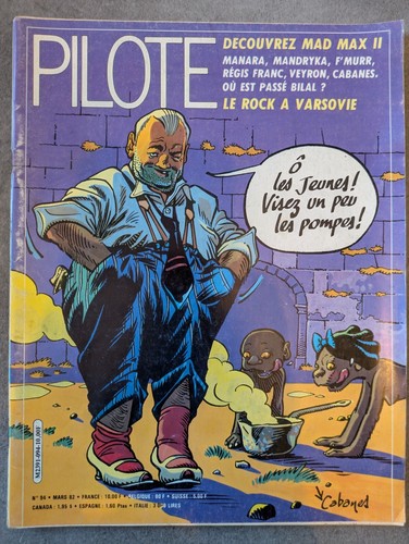 Magazine pilote mensuel 1982 - mensuel,
