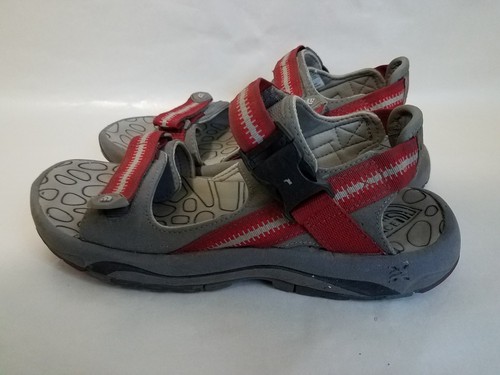 North face women grey - grey, red