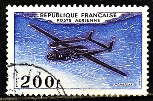 Timbre france poste aerienne - timbre,