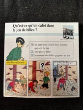 Lot fiches atlas tintin - lot,