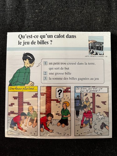 Lot fiches atlas tintin - lot,