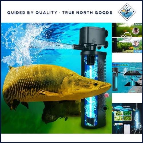 Efficient filter for fish - efficient, uv