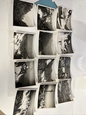 Lot 12 Photo Pics Old Chaine De Belledonne Glacier Snow 1950 Montagne Mountain