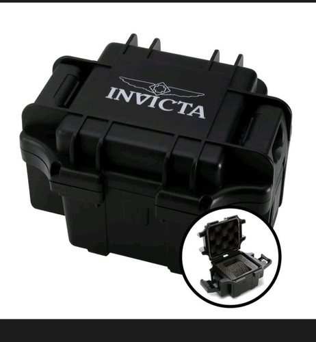 Invicta black watch - black, storage