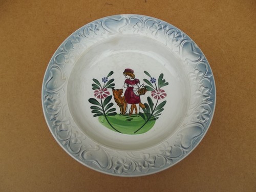 Ancien plat faience ceranord - faience,