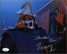 FRANCOIS CHAU Signed "SHREDDER ~TEENAGE MUTANT NINJA TURTLES" 8x10 Photo JSA COA