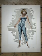 ASLAN - PIN UP Lithographie Signée Dans La Planche