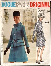 1968 Patron De Couture Vintage