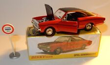 DINKY ATLAS OPEL COMMODORE 1420 + PANNEAU DOUANE 1/43 + fascicule+certificat a