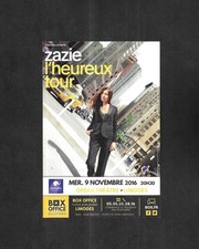 ❤ FLYER - ZAZIE : CONCERT