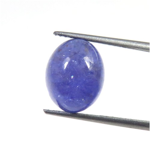 Naturel tanzanite bleue ovale - naturel,