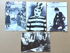 Lot  4  Cartes Postales   CHARLIE CHAPLIN   Postcards        