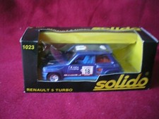 SOLIDO Renault 5 Turbo N°1023 1/43em 