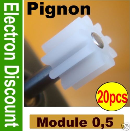 Lot pignons pour moteur - pignons,
