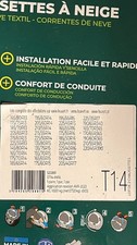 Chaussette à neige neuve