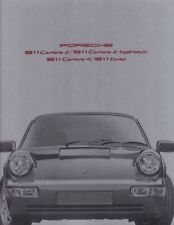 Brochure Porsche 911 Carrera / 4 / Turbo 964 09/1990 Allemagne/Deutschland