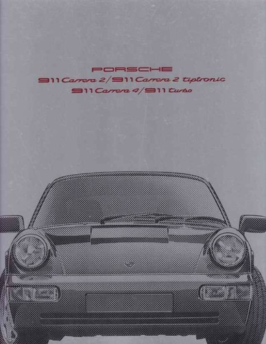 Catalogue brochure porsche 911 - catalogue,