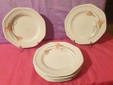 Série de 6 assiettes plates