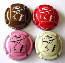 4 Capsules de champagne 