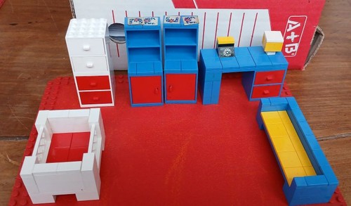 Lego meubles années 80 - meubles,