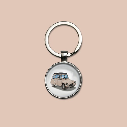 Porte clés citroën - citroën, dyane