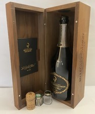 Coffret bois + Bouteille Vide Champagne BILLECART-SALMON Clos Saint-Hilaire 2002
