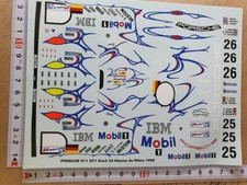 DECALS 1/24 PORSCHE GT1 Evo3 - #26 - WINNER 24H DU MANS 1998 - COLORADO DCC12422