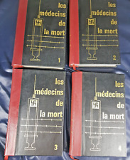 livres lot de 4 volumes " LES MEDECINS DE LA MORT " DE PHILIPPE AZIZ edi. DUMONT