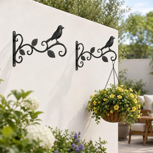 2pcs supports mural - 2pcs, métal