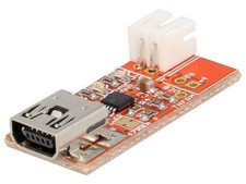 Chargeur USB ULIPO USB pour batteries Li-Po JST 2.0mm, USB B mini 30x13mm OLIMEX