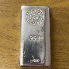 Lingot Argent 0,999 500