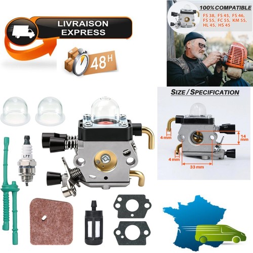 Kit carburateur stihl fs38 - kit,