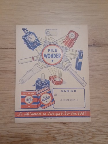 Protège cahier vintage - protège-cahier,