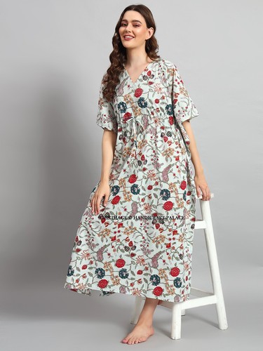 Robe maxi caftan longue - caftan, en