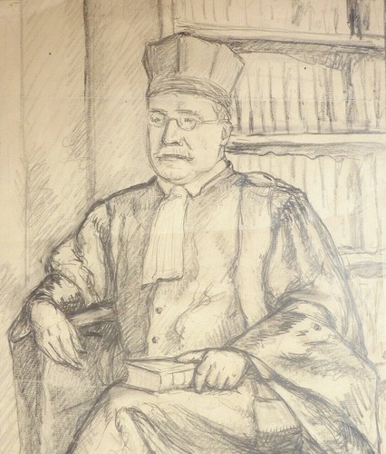 Portrait juge magistrat - d'un,