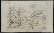 1845 - Chasse au sanglier par