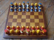 ancien jeu d'echec artisanat