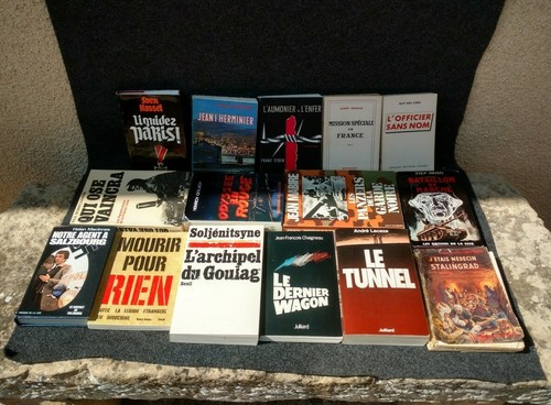 Lot livres et romans - livres,