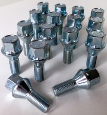 16 Boulons De Roue Écrous