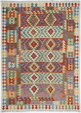 Tapis Kilim Ancien Tissé À