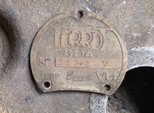 * plaque identification terrot magnat debon 100 VM VMD 1933