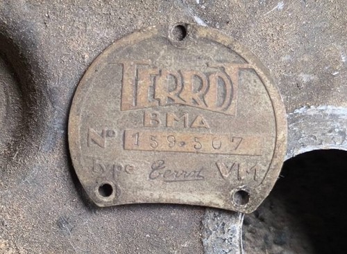 Plaque identification terrot - #,