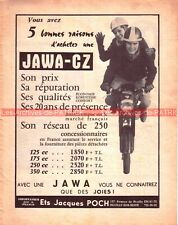 Publicité JAWA-CZ 125 175 250