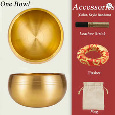 bol  tibétain chantant   bouddhiste népalais méditation de Yoga Stress 8 cm