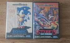 Lot 2 Jeux / Streets Of Rage / Sonic / Megadrive