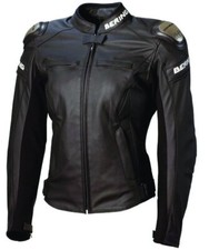 blouson moto cuir femme marque Bering taille 5