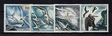 MONACO STAMP YVERT AVIONS 55/58 SCOTT C41/43+44a " SEA BIRDS PERF 11 " MH F J108