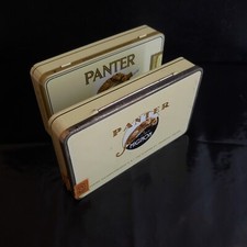 2 boites métal cigares PANTER